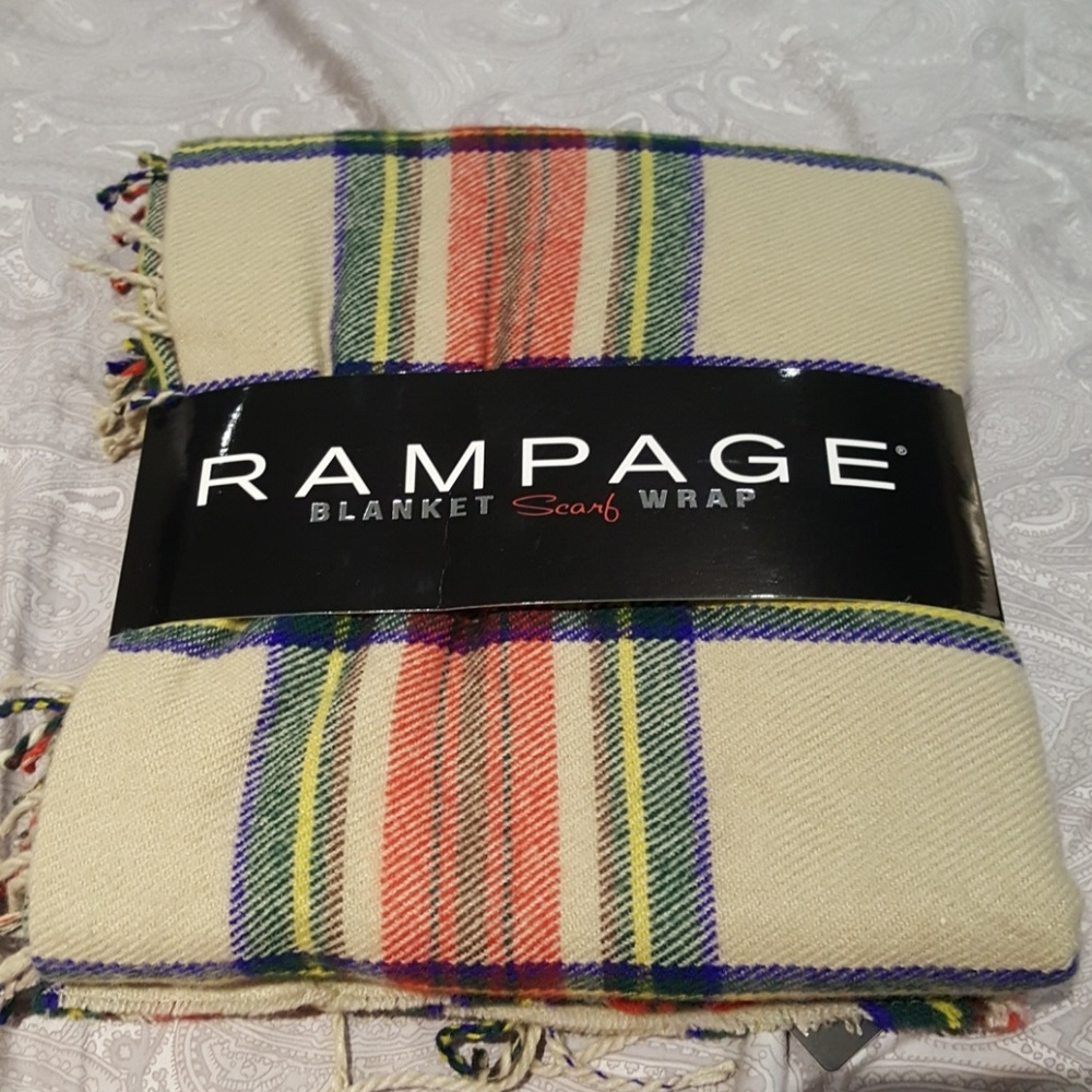 Blanket scarf wrap